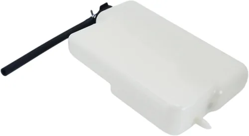 Miniatura 6 de CarPartsDepot Tanque de recuperación de refrigerante del motor Depósito de expansión Depósito de botella con tapa y manguera de plástico compatible