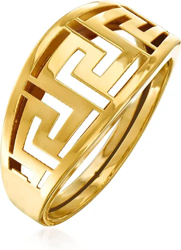 Miniatura 3 de Ross-Simons Italian 14kt Yellow Gold Greek Key Ring