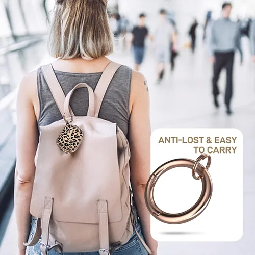 Miniatura 7 de Maxjoy Funda para AirPods 3 con cerradura, bonita funda protectora rígida para AirPod 3 de tercera generación para mujeres y hombres con llavero