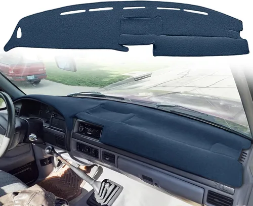Miniatura 10 de Yiz Alfombrilla protectora para salpicadero de Ford F100, F150, F250, F350, Bronco, 1980, 1981, 1982, 1983, 1984, 1985, 1986, protector de alfombra