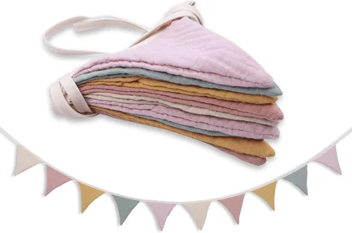 Miniatura 26 de Banderines, Banderines para habitación de bebés y niños pequeños, para decoración de guardería, cumpleaños, boda boho, fiesta de baby shower, evento