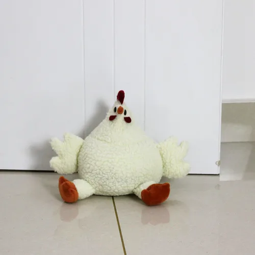 Miniatura 6 de Lindo Tope Decorativo para Puerta para Hogar y Oficina, Topes de Puerta de Piso, Protectores de Pared Pesados de Tela con Peso de Animal, Pollo