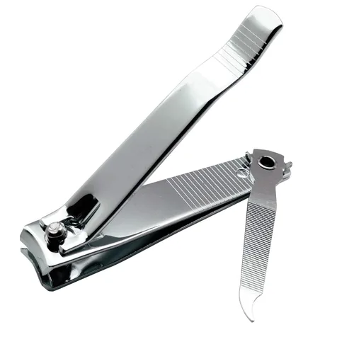 Miniatura 7 de Herramientas profesionales de manicura de acero inoxidable, regalo para mujer y hombre (Heavy Duty Nail Clipper, Plata)