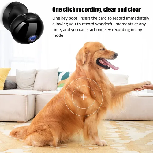 Miniatura 5 de Dpofirs Cámara de seguridad inalámbrica HD 720P, cámara recargable para exteriores con detección de movimiento PIR, reconocimiento humano AI, noche
