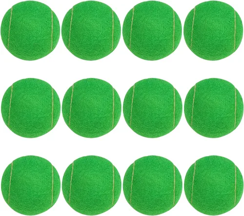 Miniatura 14 de URBEST Pelota de tenis, 12 paquetes de pelotas de tenis de entrenamiento, pelotas de práctica para jugadores novatos, pelotas de juego para perros