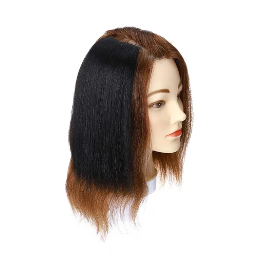 Miniatura 6 de Hairro Extensiones de cabello humano Remy con clip, para hombres y mujeres, para añadir volumen de cabello, sin costuras, 8 pulgadas, #1 negro #1