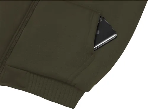 Miniatura 49 de GEEK LIGHTING Sudadera con capucha y cremallera para hombre, forro polar, chaqueta gruesa con capucha para invierno, cálida sudadera atlética