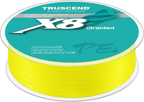 Miniatura 12 de TRUSCEND X8 Braided Fishing Line, Durable and Valuable PE Braid Line for Professional, More Thinner More Smoother Performance for Casting Well