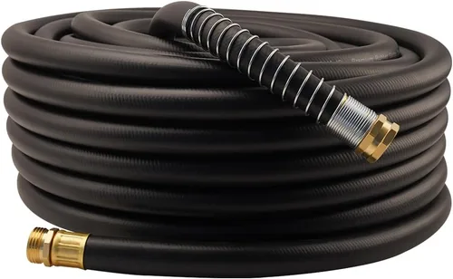 Miniatura 41 de Wiseflow Leader Hose Manguera de agua resistente de 3 x 5/8 pulgadas con accesorios de latón macho a hembra, extensor de manguera corta para carrete