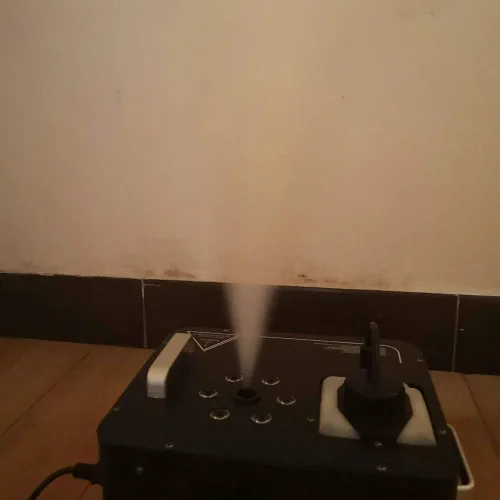 Miniatura 5 de Gdrasuya10 Máquina de niebla LED RGB de 900 W, máquina de humo para escenario de Halloween, máquina de humo para fiestas, DMX, DJ, escenario, niebla