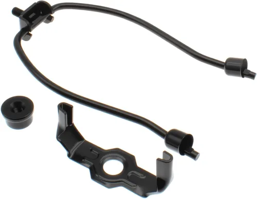 Miniatura 4 de Kit de soporte de arpa de pantalla de 6 pulgadas con marco de cuerno resistente con tapa de remate de lámpara sólida para lámparas de mesa y pie