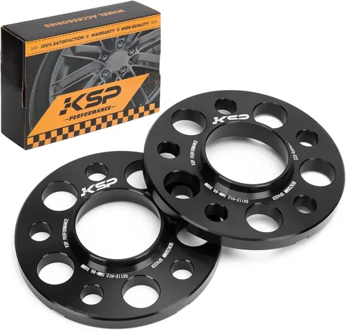 KSP - Espaciadores de rueda de 5 x 112 a 5 x 112 para Mercedes-Benz, espaciador de rueda central de 0.47 pulgadas para W204 W208 W209 (trasero) W216