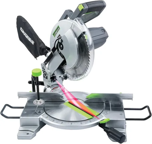 Miniatura 7 de Genesis GMSDR1015LC - Sierra ingleteadora deslizante compuesta de 15 amperios y 10 pulgadas con luz láser, freno eléctrico, bloqueo de husillo