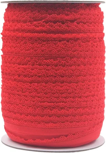 Miniatura 58 de Bristlegrass Picot Loop - Banda elástica para coser de 1/2 pulgada, 0.512 in, corona de carrete con volantes, cinta elástica de encaje para atar