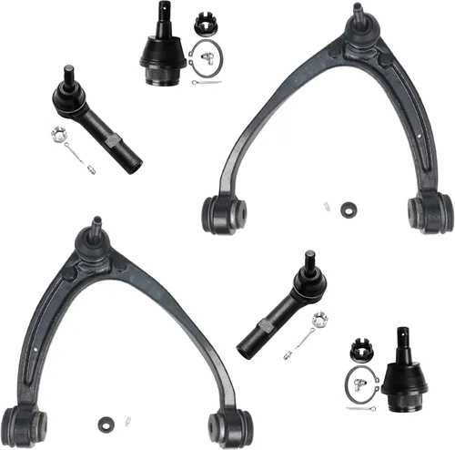 Miniatura 189 de Detroit Axle - Kit de extremo delantero para Chrysler 300 Dodge Charge Challenger 2011-2023, 2 brazos de control inferiores traseros 2 rótulas