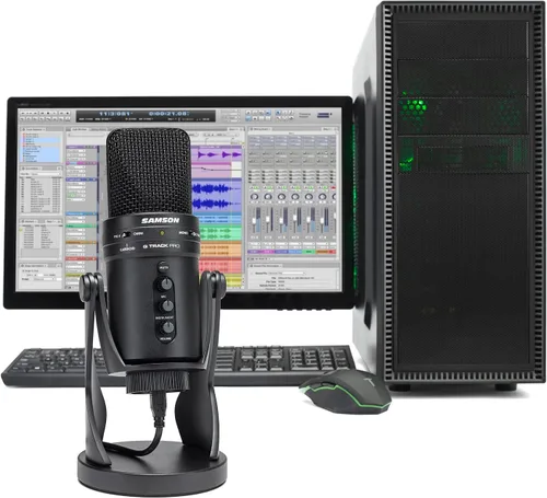 Miniatura 8 de Micrófono profesional USB Samson G-Track Pro con interfaz de audio