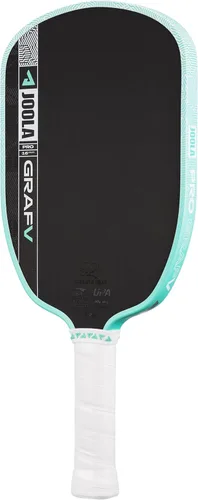 Miniatura 12 de JOOLA Pro V Pickleball Paddle - 14mm/16mm - Raw Carbon Fiber Textured Surface - Enhanced Frame & Propulsion Core, USAPA & UPA-A Certified, NFC Chip