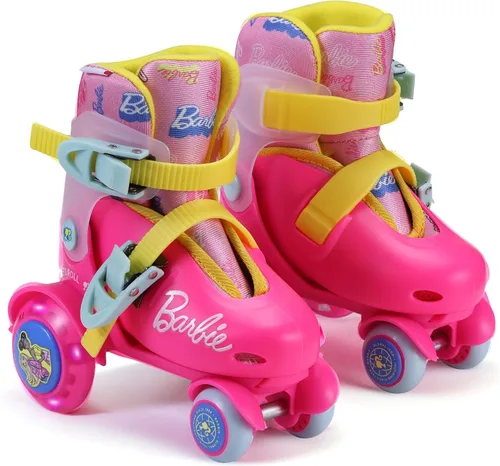 Voyager Kids Trainer Skates - Light Up Wheels, ABEC 5 Bearings, Durable PVC Material, Foam Shoe Lining, Perfect for Active Fun and Adventures, US