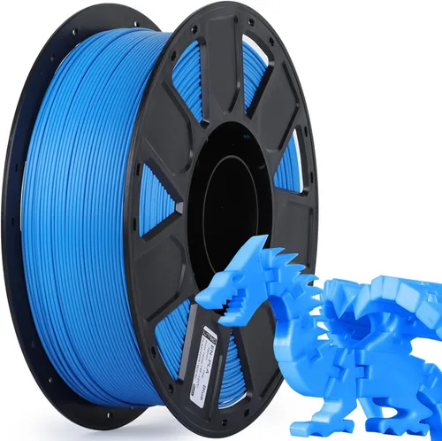 Miniatura 53 de Creality Filamento PLA+ Negro 1.75mm, filamento para impresora 3D de alta resistencia y sin enredos, embalaje al vacío, filamento para impresión 3D