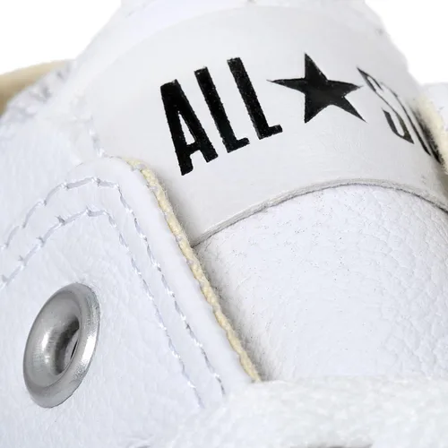 Miniatura 6 de Converse Chuck Taylor All Star - Parte superior baja de cuero Blanco