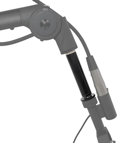 Miniatura 17 de Gator Frameworks - Soporte para micrófono de transmisión montado en escritorio Deluxe para podcasts y grabación; cable XLR integrado, (GFWBCBM3000)