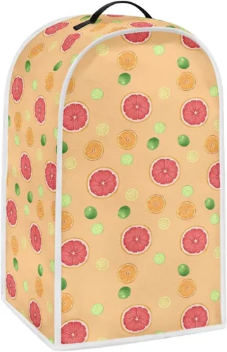 Miniatura 7 de Fundas para batidora para cocina, cubierta de procesador de alimentos de mármol azul con mango duradero, cubiertas antipolvo para electrodomésticos