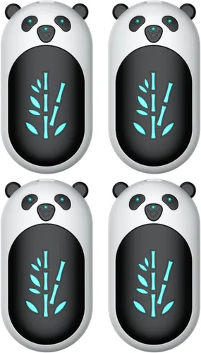 Miniatura 8 de Calentadores de manos recargables, paquete de 2, calentador de manos eléctrico de 6000 mAh, reutilizable, 20 horas de calentamiento de bolsillo