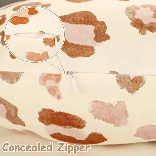 Miniatura 3 de GFU Funda de almohada de lactancia para niños y niñas, funda de almohada de lactancia materna para recién nacidos, funda de almohada suave
