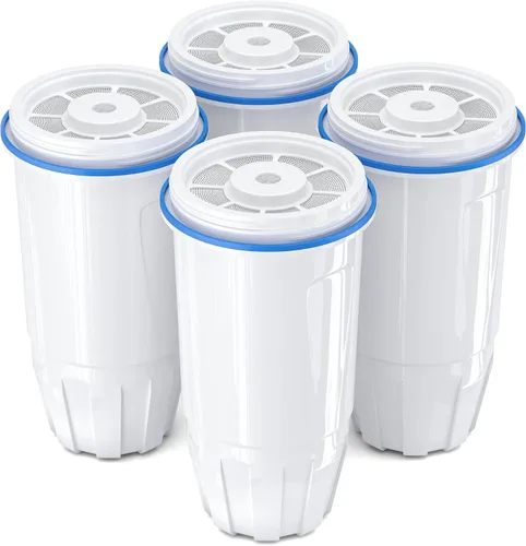 Reemplazo de Filtro de Agua Mejorado Compatible con Jarra y Dispensador Zero ZR-001 ZR-004 ZP-006 ZR-017, Sistema de Filtro de Cinco Etapas, Reduce