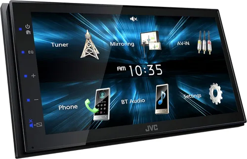 Miniatura 2 de JVC KW-M150BT Receptor estéreo Bluetooth para automóvil con puerto USB - Pantalla táctil de 6.75 pulgadas - Radio AM/FM - Reproductor de MP3 Doble