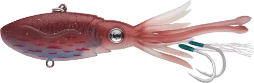 Miniatura 16 de Nomad Design Señuelo de pesca vibratorio patentado original de Squidtrex – Señuelo de plástico suave TPE con aroma añadido para agua salada con Cali