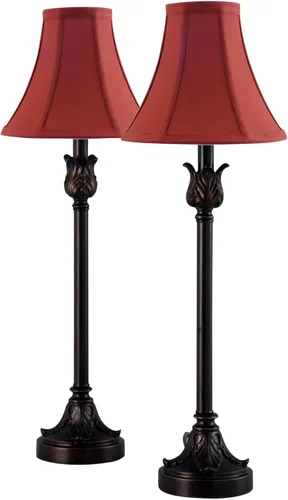 Catalina Lighting Brenda - Lámparas de mesa para bufé, lámpara de escritorio para oficina, dormitorio o dormitorio, lámpara de mesa de noche,
