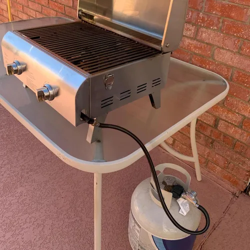 Miniatura 4 de SHINESTAR Regulador y Manguera de Propano de 3 Pies para Weber Spirit/Genesis, Plancha Blackstone 28"/36", Mesa de Fogata, Calentador de Patio