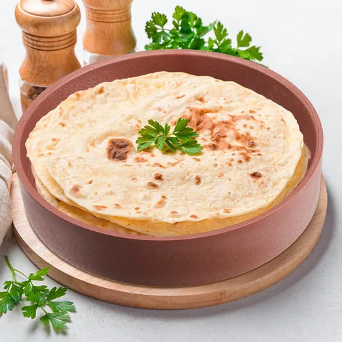 Miniatura 5 de Sabary 4 calentadores de tortillas con tapa de 8.5 x 2.4 pulgadas, soporte robusto de plástico para tortillas, panqueques, waffles, contenedor