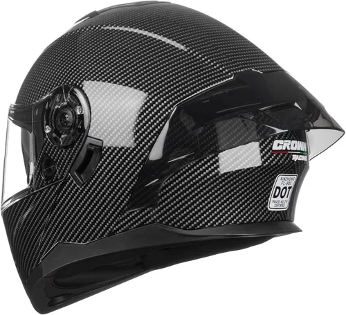 Miniatura 8 de Casco modular para motocicleta con diseño abatible, aprobado por el DOT con visera extra transparente, cascos de cara completa para motocicleta