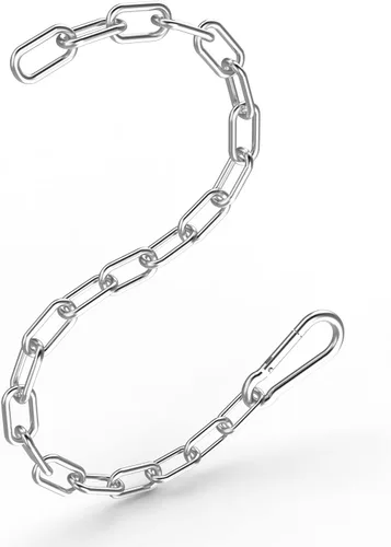 Miniatura 8 de Cadena de fitness, cadenas de levantamiento de pesas, cadena de extensión de máquina de cable, cadena de extensión de cable LAT de acero inoxidable