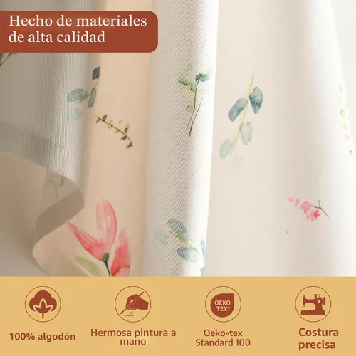 Miniatura 3 de Maison d' Hermine - Paños de cocina de 100% algodón, absorbentes, para el hogar, cocina, comedor, cócteles y campamento, Botanical Fresh