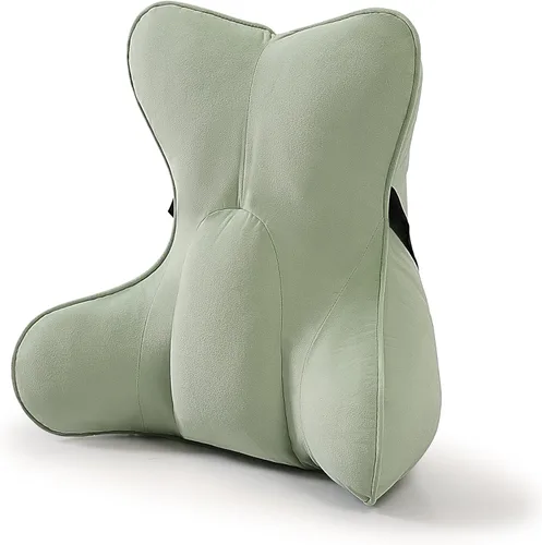 Miniatura 14 de Almohada de apoyo lumbar para alivio del dolor de espalda baja – Cojín lumbar ergonómico multifuncional, almohada de lectura para silla de oficina