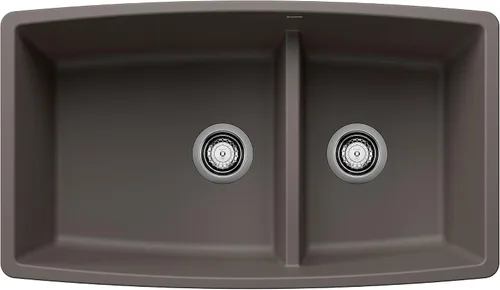 Miniatura 9 de Fregadero Blanco Performa Silgranit II Cascada., 441315 Trufa