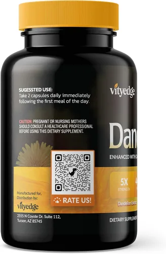 Miniatura 7 de Píldora de agua diurética natural para piernas hinchadas, pies y tobillos - La dandelita te ayuda a obtener alivio de la retención de agua