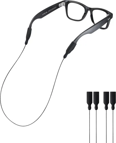 Miniatura 16 de Correa para gafas para RayBan Meta Smart Glasses, patillas anchas - correa para gafas para hombres, mujeres y niños, sujetadores de gafas alrededor