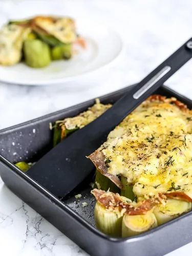Miniatura 6 de MasterClass - Bandeja cuadrada para sándwich, lata para tartas con PTFE, PFOA y BPA, antiadherente, resistente acero al carbono de 0.039 in