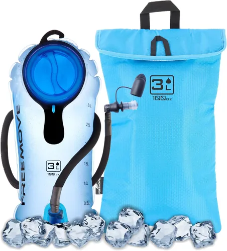 Miniatura 10 de Paquete de hidratación con bolsa de agua de 2L o 3L y bolsa enfriadora > Mantiene la bebida fresca y protege las vejigas > Depósito Camelback