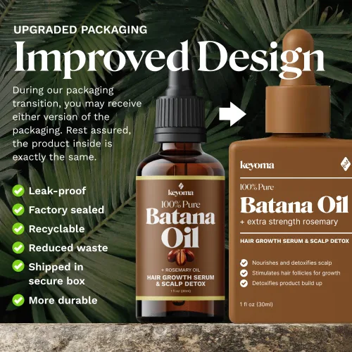 Miniatura 2 de Keyoma Aceite de batana para el crecimiento del cabello con romero: nutre y desintoxica el cuero cabelludo para un cabello más grueso, más fuerte