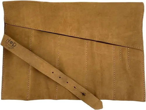 Miniatura 3 de Hide & Drink, Bolsa enrollable grande para herramientas (6 ranuras), bolsa de mano portátil, almacenamiento de taller, organizador de herramientas