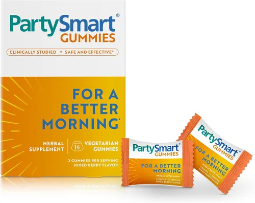 Miniatura 14 de Himalaya PartySmart, 10 Cápsulas Individuales - Apoyo al Hígado para la Descomposición del Alcohol para una Mejor Mañana Después de Beber - A Base
