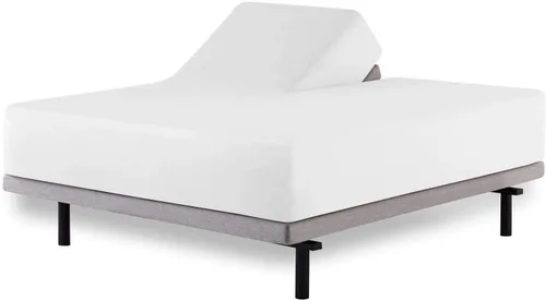 Miniatura 7 de Juego de sábanas de tamaño Queen color borgoña para cama ajustable de cabeza dividida, 28 pulgadas divididas en la parte superior, 800 hilos 100%