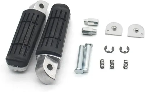 Miniatura 2 de Pedal Rest Footpegs for FZ 8 for FZ 1 for YZF 1000 for FJR 1300 for TDM 900 Foot Rest Motorcycle Footboards Front Pedal Rear Pedal(Behind)