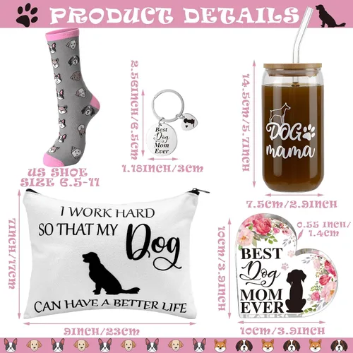 Miniatura 3 de Accesorios de escritorio con temática Croknit, tazas de café para mascotas, Como se muestra en la imagen., Perro