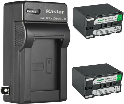 Miniatura 5 de Kastar Reemplazo del cargador de batería de pared de CA SB-L480 para Samsung SC-L650, SC-L700, SC-L710, SC-L750, SC-L770, SC-L810, SC-L860, SC-L870